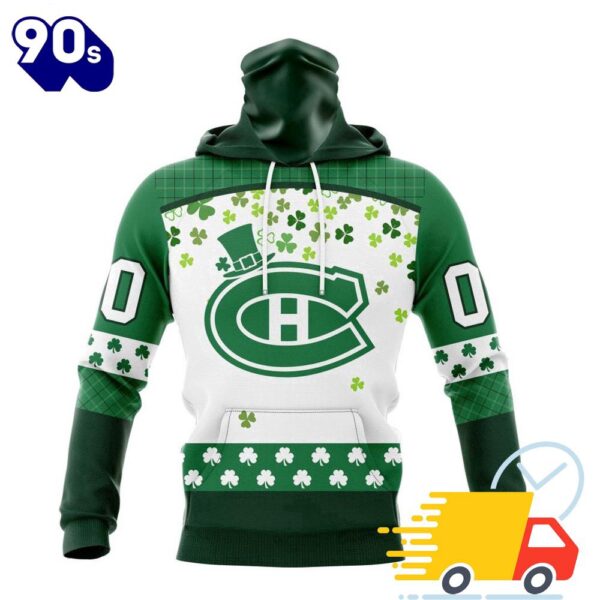 Personalized NHL Montreal Canadiens Special Design For St. Patrick Day All Over Print Shirts