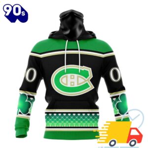 Personalized NHL Montreal Canadiens Specialized Hockey Celebrate St Patrick's Day All Over Print Shirts