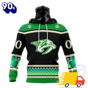 Personalized NHL Nashville Predators Specialized Hockey Celebrate St Patrick's Day All Over Print Shirts