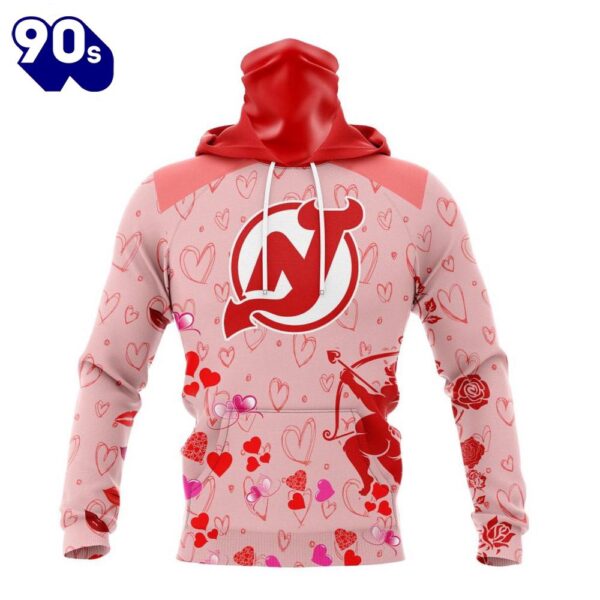 Personalized NHL New Jersey Devils Special Design For Valentines Day All Over Print Shirt