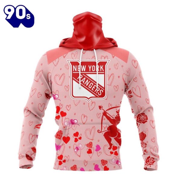 Personalized NHL New York Rangers Special Design For Valentines Day All Over Print Shirt