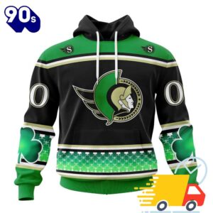 Personalized NHL Ottawa Senators Specialized Hockey Celebrate St Patrick's Day All Over Print Shirts