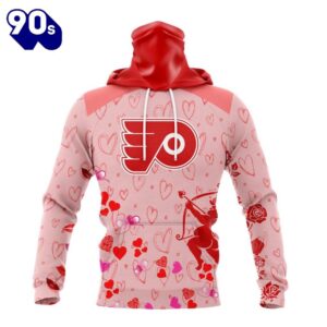 Personalized NHL Philadelphia Flyers Special Design For Valentines Day All Over Print Shirt