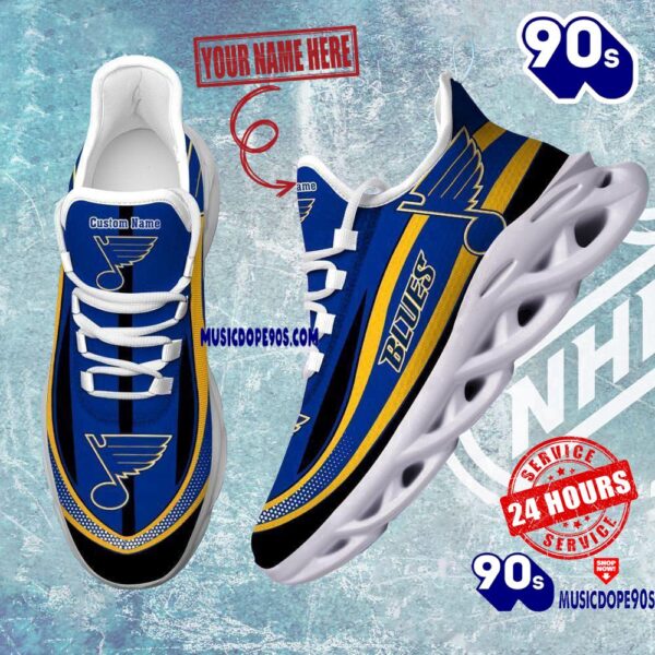 Personalized NHL St. Louis Blues Clunky Max Soul Shoes