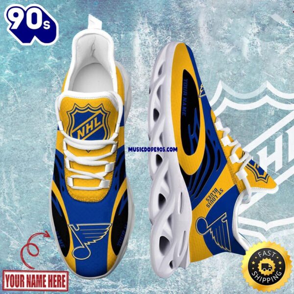 Personalized NHL St. Louis Blues Clunky Max Soul Shoes For Fans