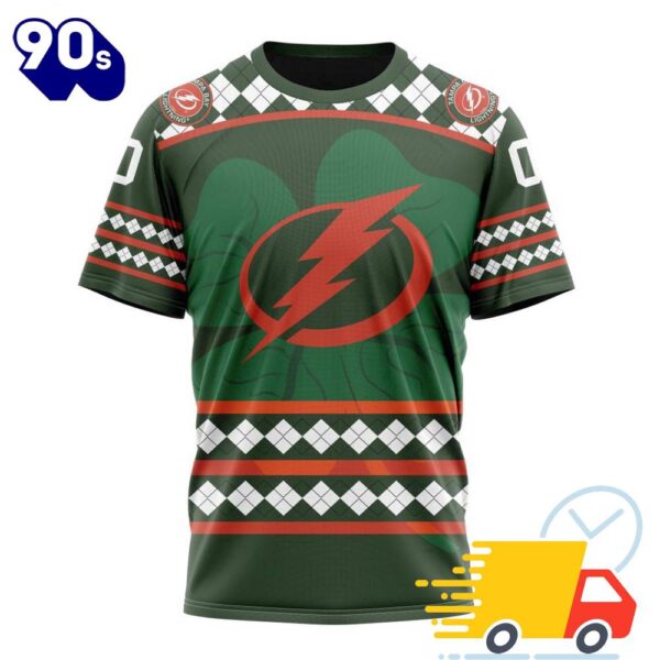 Personalized NHL Tampa Bay Lightning Specialized Unisex Kits Hockey Celebrate St Patrick’s Day All Over Print Shirts