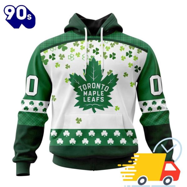 Personalized NHL Toronto Maple Leafs Special Design For St. Patrick Day All Over Print Shirts