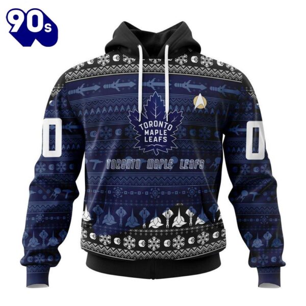 Personalized NHL Toronto Maple Leafs Special Star Trek Design Hoodie