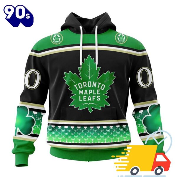 Personalized NHL Toronto Maple Leafs Specialized Hockey Celebrate St Patrick’s Day All Over Print Shirts