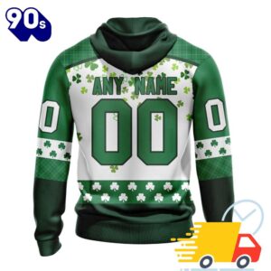 Personalized NHL Vancouver Canucks Special Design For St. Patrick Day All Over Print Shirts
