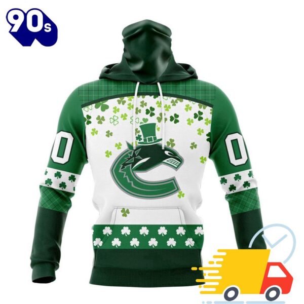 Personalized NHL Vancouver Canucks Special Design For St. Patrick Day All Over Print Shirts