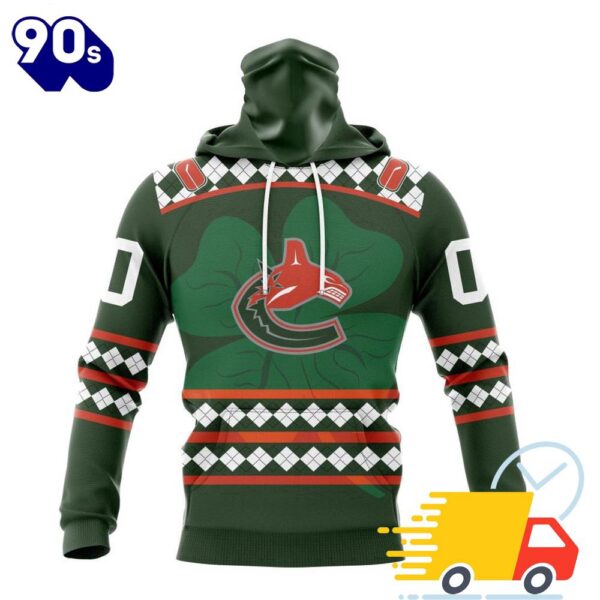 Personalized NHL Vancouver Canucks Specialized Unisex Kits Hockey Celebrate St Patrick’s Day All Over Print Shirts