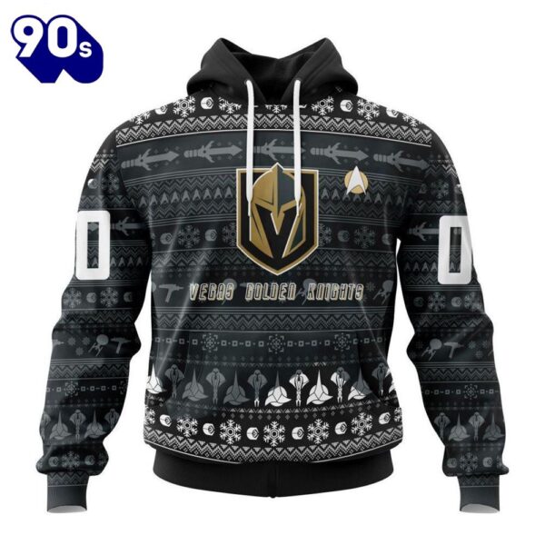 Personalized NHL Vegas Golden Knights Special Star Trek Design Hoodie