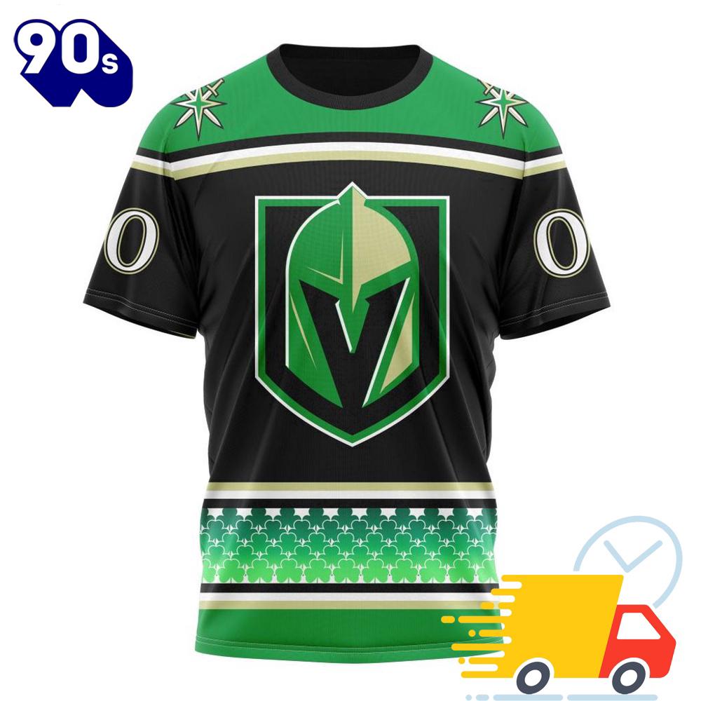 Personalized NHL Vegas Golden Knights Specialized Hockey Celebrate St Patrick's Day All Over Print Shirts Personalized NHL Vegas Golden Knights Specialized Hockey Celebrate St Patrick's Day All Over Print Shirts
