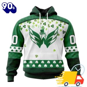 Personalized NHL Washington Capitals Special Design For St. Patrick Day All Over Print Shirts