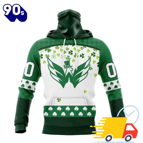 Personalized NHL Washington Capitals Special Design For St. Patrick Day All Over Print Shirts