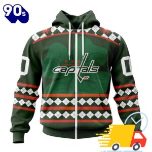 Personalized NHL Washington Unisex Kitsitals Specialized Unisex Kits Hockey Celebrate St Patrick's Day All Over Print Shirts
