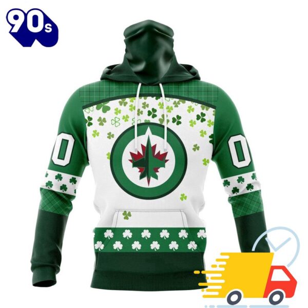 Personalized NHL Winnipeg Jets Special Design For St. Patrick Day All Over Print Shirts