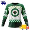 Personalized NHL Winnipeg Jets Special Design For St. Patrick Day All Over Print Shirts