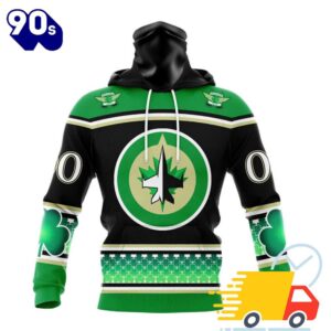 Personalized NHL Winnipeg Jets Specialized Hockey Celebrate St Patrick's Day All Over Print Shirts