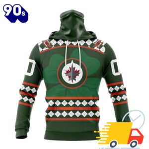 Personalized NHL Winnipeg Jets Specialized Unisex Kits Hockey Celebrate St Patrick's Day All Over Print Shirts