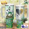 Personalized Notre Dame Fighting Irish Tumbler With Handle And Straw – Green