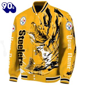 Personalized Pittsburgh Steelers Fishing Passion…