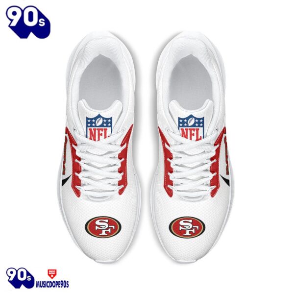 Personalized San Francisco 49ers Nike Running Sneakers