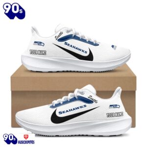 Personalized Seattle Seahawks Nike Running Sneakers