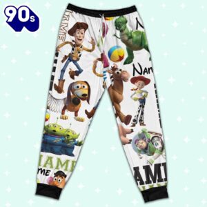 Personalized Toy Story Pajamas Set - Movie Cartoon Holiday Pajamas