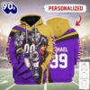 Personalized Unisex Tracksuit Hoodies Baltimore Ravens Football Team 3D Apparel