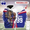 Personalized Unisex Tracksuit Hoodies Buffalo Bills Football Team 3D Apparel