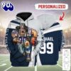 Personalized Unisex Tracksuit Hoodies Dallas Cowboys Football Team 3D Apparel