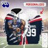 Personalized Unisex Tracksuit Hoodies Houston Texans Football Team 3D Apparel