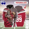 Personalized Unisex Tracksuit Hoodies Tampa Bay Buccaneers Football Team 3D Apparel