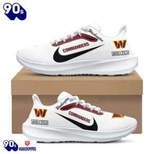 Personalized Washington Commanders Nike Running Sneakers