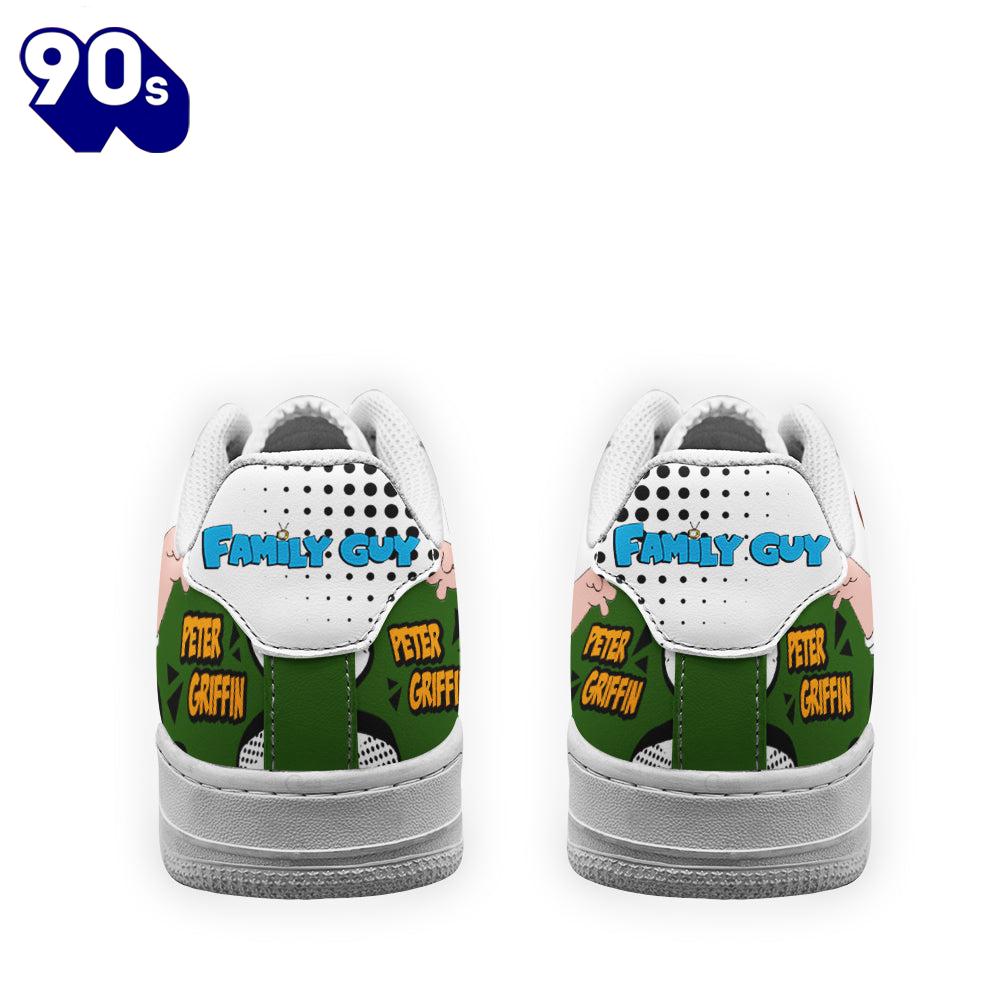 Peter Griffin Family Guy Air Sneakers Custom Cartoon Shoes Peter Griffin Family Guy Air Sneakers Custom Cartoon Shoes