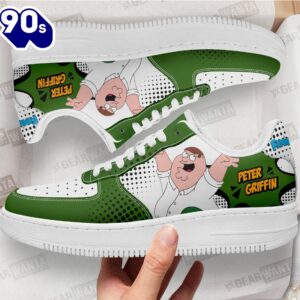 Peter Griffin Family Guy Air Sneakers Custom Cartoon Shoes