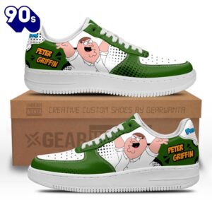 Peter Griffin Family Guy Air Sneakers Custom Cartoon Shoes