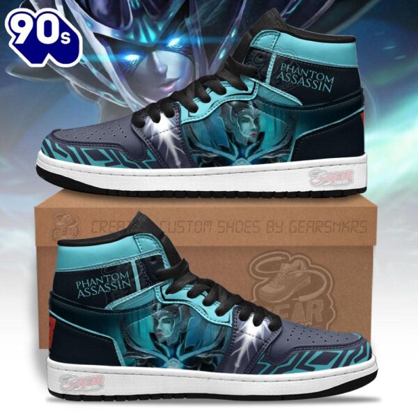 Phantom Assassin Dota 2 Shoes Custom Gifts Idea For Fans