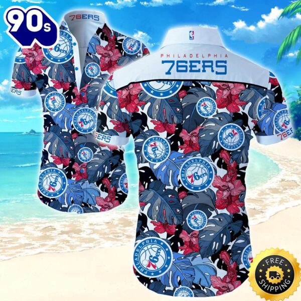 Philadelphia 76Ers Hawaiian Shirt Summer Button Up