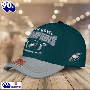 Philadelphia Eagles 2025 Super Bowl LIX Champions Cap