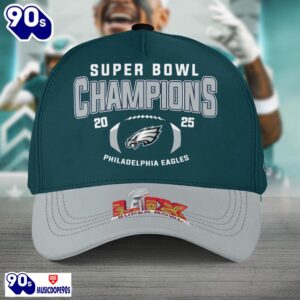 Philadelphia Eagles 2025 Super Bowl LIX Champions Cap