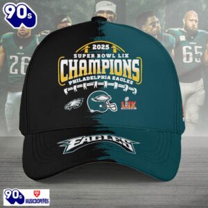 Philadelphia Eagles 2025 Super Bowl LIX Champions Classic Cap