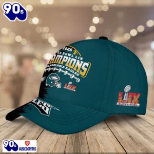 Philadelphia Eagles 2025 Super Bowl LIX Champions Classic Cap