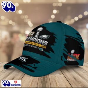 Philadelphia Eagles 2025 Super Bowl LIX Champions Hat