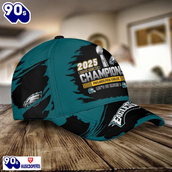 Philadelphia Eagles 2025 Super Bowl LIX Champions Hat