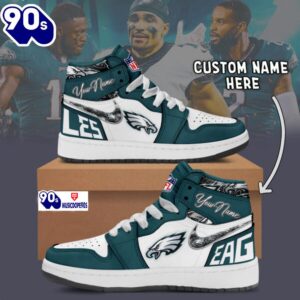 Philadelphia Eagles Air Jordan 1 Shoes