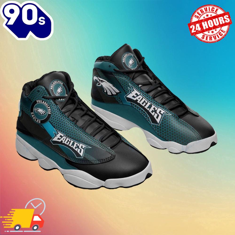 Philadelphia Eagles Air Jordan 13 Sneakers Philadelphia Eagles Air Jordan 13 Sneakers