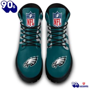 Philadelphia Eagles Custom Boots Shoes Idea Gift For Fan